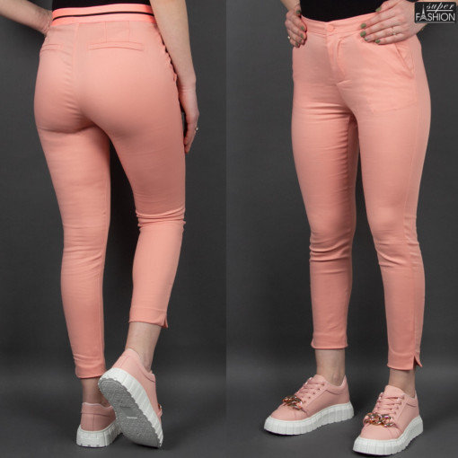 Pantaloni Casual Dama "AMOR JEANS R051-3 Pink"