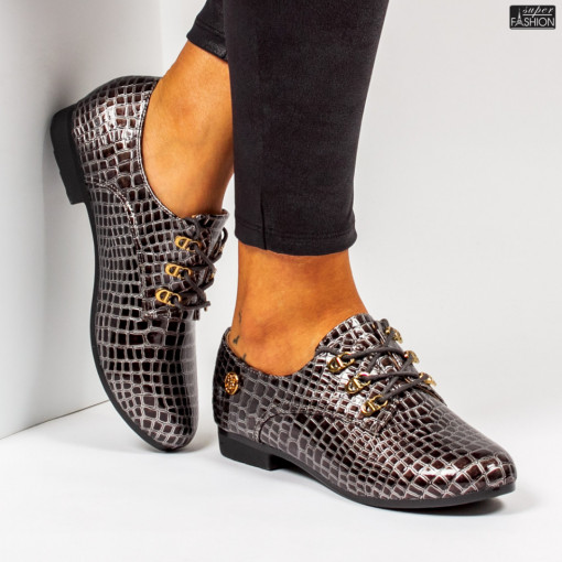 Pantofi ''Roliya Fashion 0157-2 Grey''