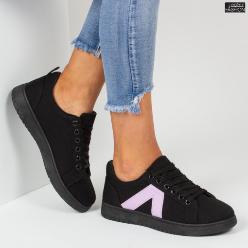 Pantofi Sport ''ALD Fashion MU-25-216 Black Purple"