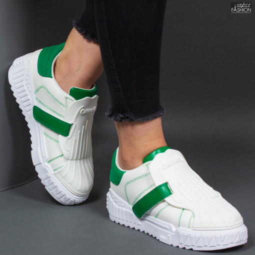 Pantofi sport ''Lavy XX-60 White Green"