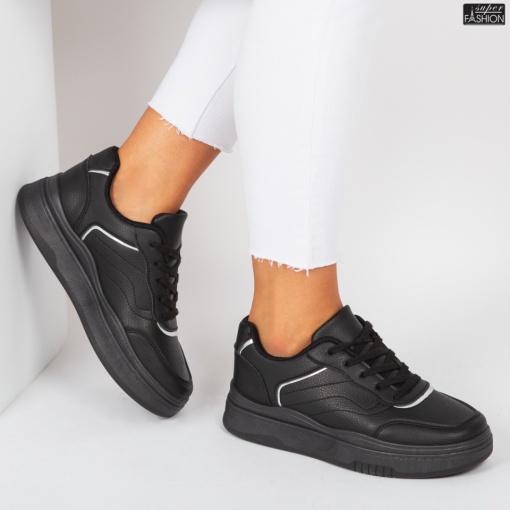 Pantofi Sport "Se7.en YZ758-2 All Black''