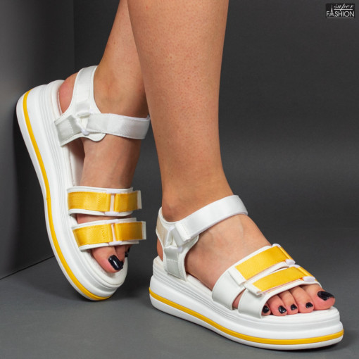 Sandale ''Sergio Todzi Fashion 3426 White Yellow"