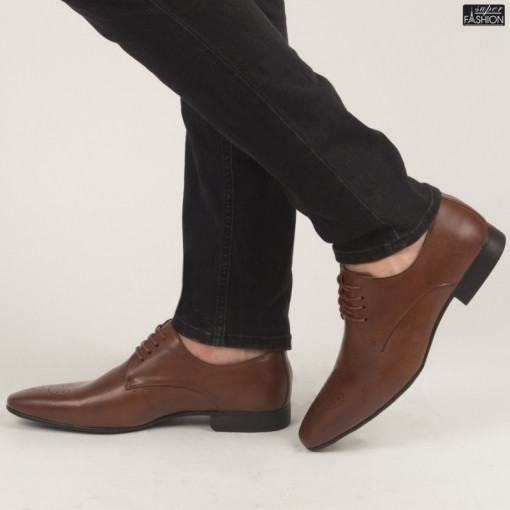 Pantofi ''OUGE RO-009 Brown''