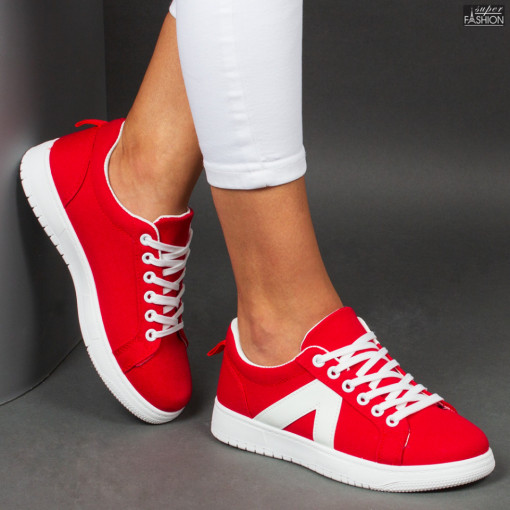 Pantofi Sport ''ALD Fashion MU-25-213 Red White"