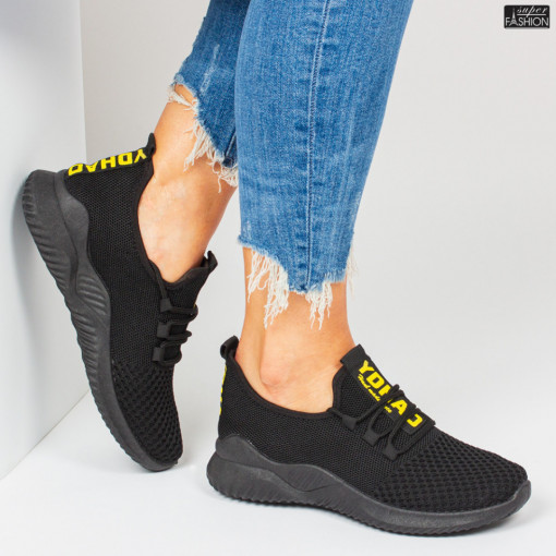 Pantofi sport ''Start YZP-15 Black Yellow''