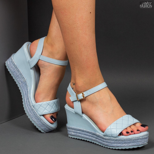 Sandale cu Platforma ''Sergio Todzi Fashion 6000275 Blue"