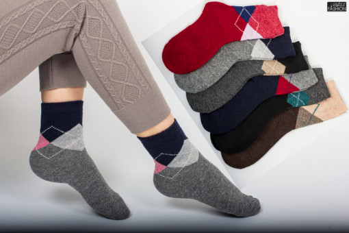 Sosete Dama, marime unica 36-41 "Super Socks Fashion B35-3"