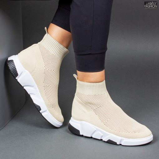 Pantofi Sport "Meek YF-19 Beige"