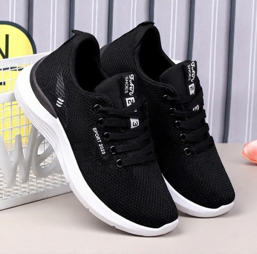 Pantofi sport "SuperFashion HTWM-28 Black"