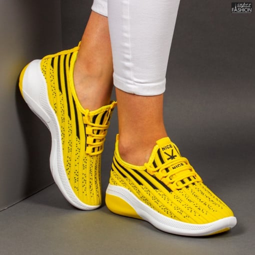Pantofi Sport "Z Fashion ZA-72 Yellow"