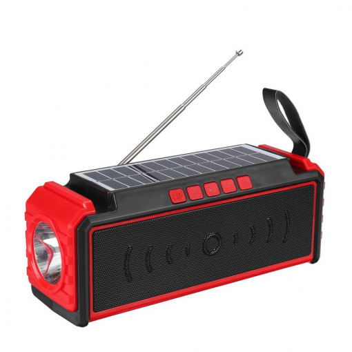 Boxă Portabilă cu Panou Solar Încorporat "PRO GADGETS MF-209"