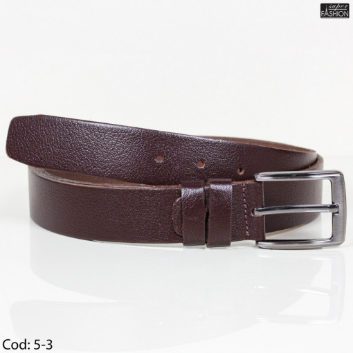 Curea din piele ''CLK Fashion Belts 5 Brown"