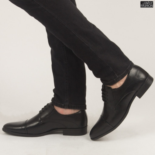 Pantofi ''OUGE RO-003 Black''