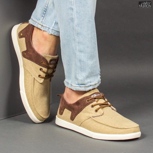 Pantofi Sport ''23DEC. M9037-04 Beige''