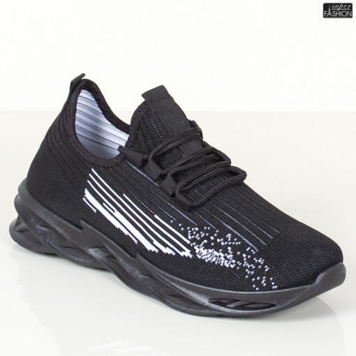 Pantofi Sport "ALD Fashion HQ-147-255 Black White''