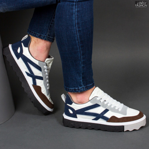 Pantofi Sport ''Se7.en D999 White"
