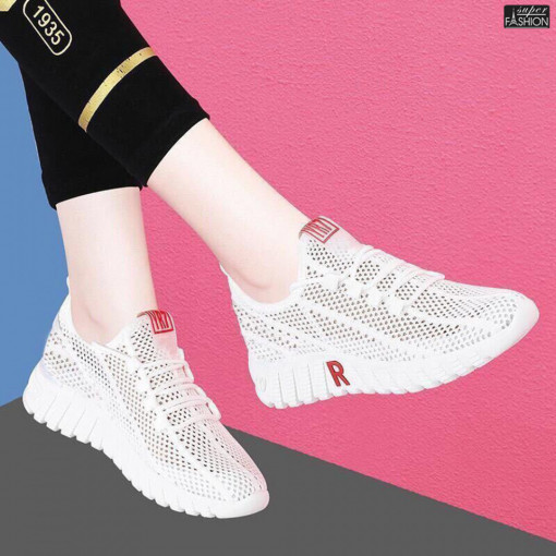 Pantofi sport "SuperFashion HTWM-32 White"
