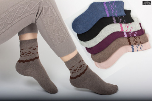 Sosete Dama, marime unica 36-41 "Super Socks Fashion B31-06"
