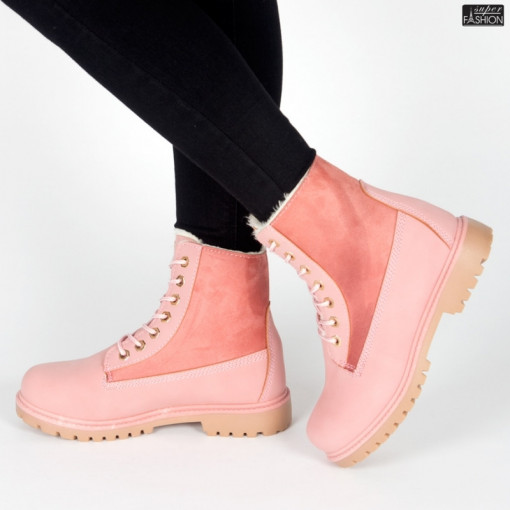 Ghete ''Fashion Style FD109 Pink''