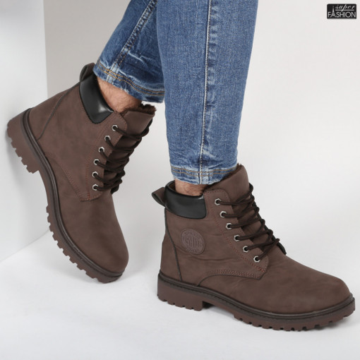 Ghete îmblănite ''Meek GK-03 Brown''
