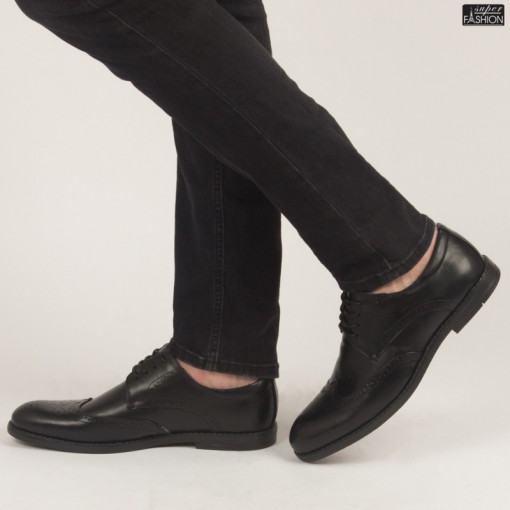 Pantofi ''OUGE RO-002 Black''