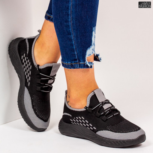 Pantofi Sport ''ALD Fashion HQ10-36 Black Grey''