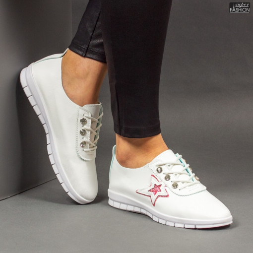 Pantofi Sport ''Meek 1906 White Pink''