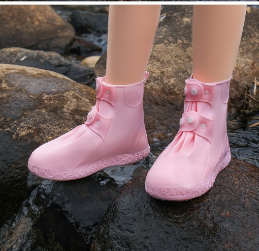 Protectie impermeabila incaltaminte "SuperFashion HTWM-48 Pink"