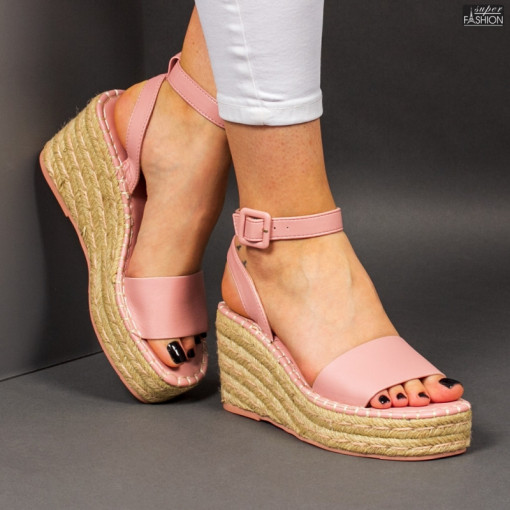 Sandale cu Platforma ''Sergio Todzi Fashion 6000844 Pink''