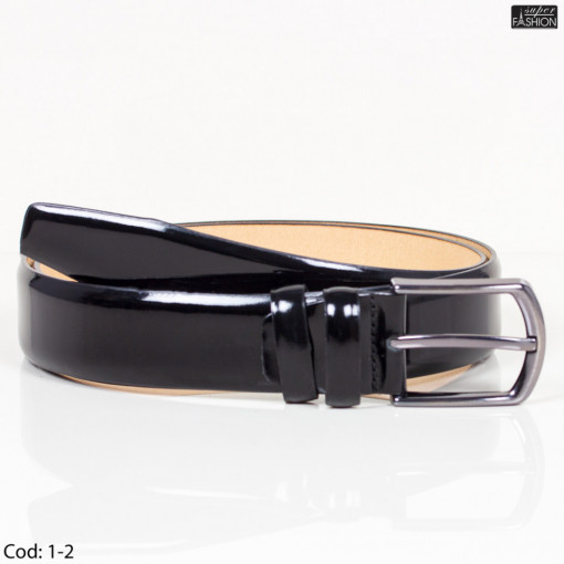 Curea din piele ''CLK Fashion Belts C-12 Black''