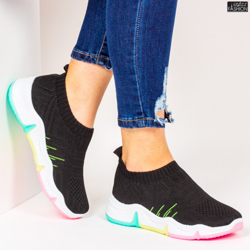 Espadrile ''Se7.en CS9002 Black"