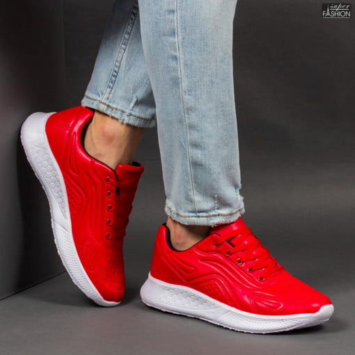 Pantofi Sport ''ALL Fashion A8912-3 Red''