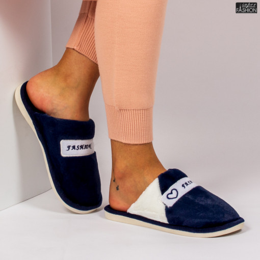 Papuci de Casa "Little D. L508 Navy"