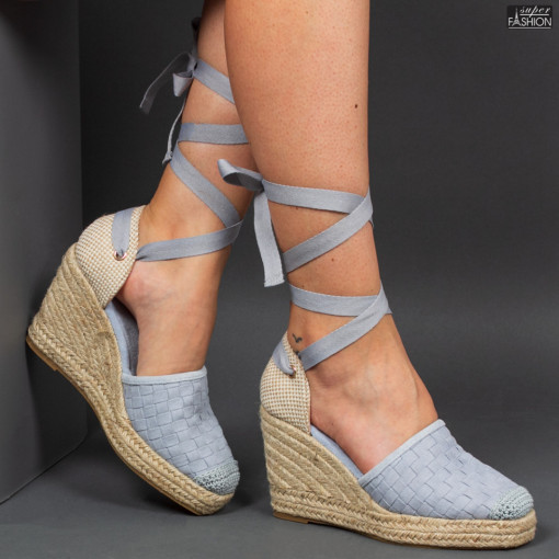Sandale cu Platforma ''Sergio Todzi Fashion 6000320 Blue"