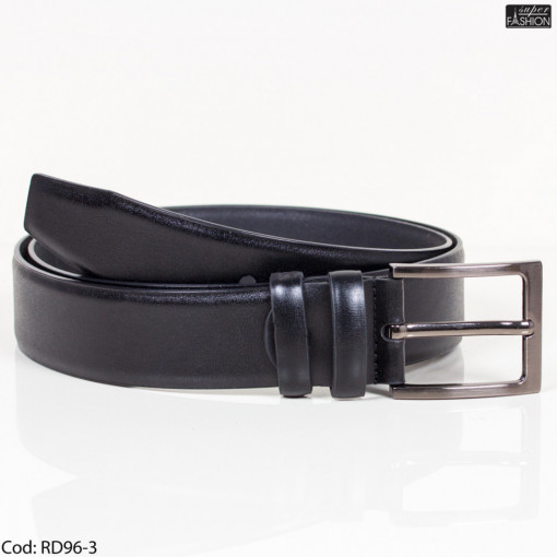 Curea din piele "KALEWENSEN Leather Fashion RD96 Black"