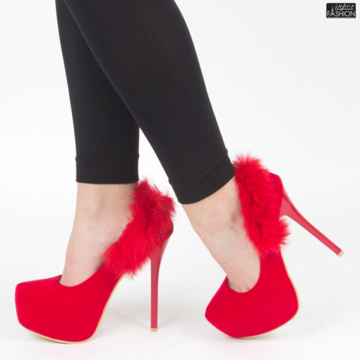 Pantofi ''Mei HLX1502 Red''