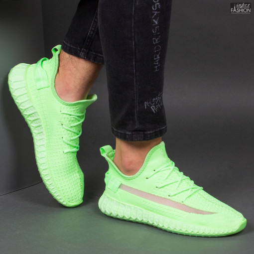 Pantofi Sport ''Se7.en 23-100 Flourescent Green"