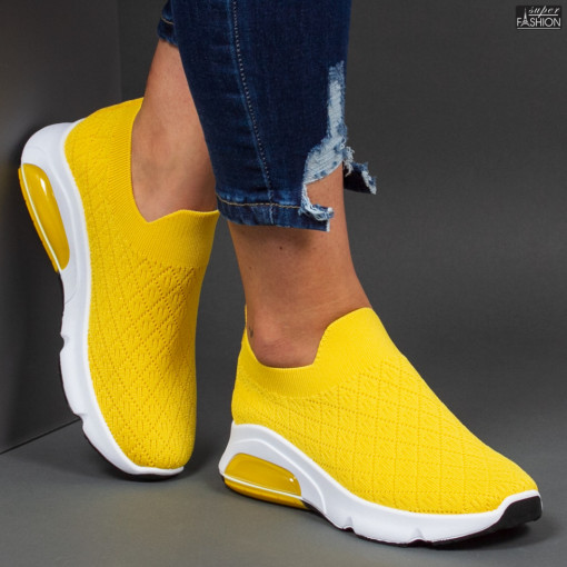 Pantofi Sport ''Se7.en CS9036 Yellow"