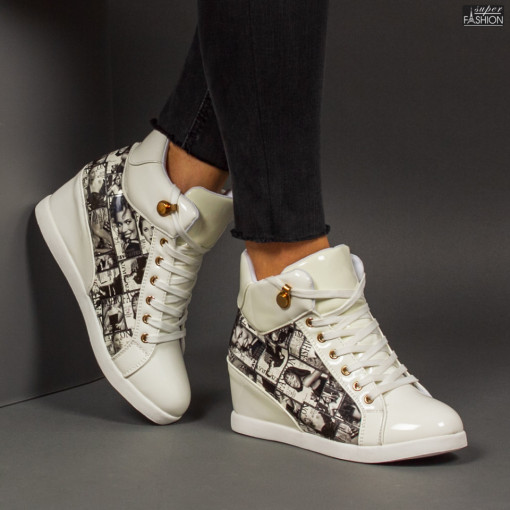 Sneakers''RXR Fashion 8086-2 White"