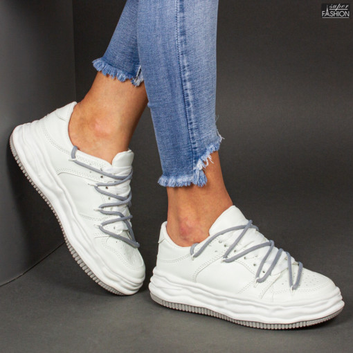 Pantofi Sport "Mei Fashion XJ16 White''