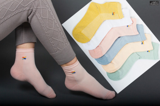 Sosete Dama, marime unica 36-41 "Super Socks Fashion BM-04-1"