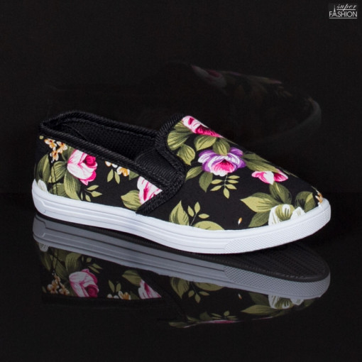Espadrile Copii ''WE Fashion 601 Black''