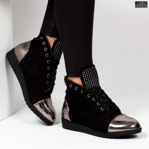 Ghete ''NCD Fashion BL-4 Black"