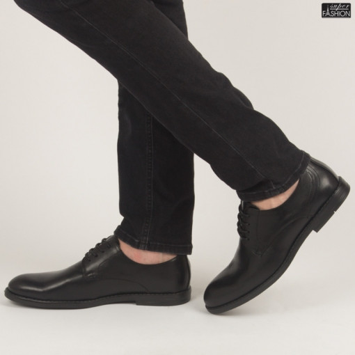 Pantofi ''OUGE RO-001 Black''