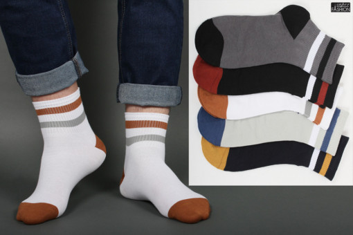 Sosete Barbati, marime unica 40-48 "Super Socks Fashion AP-82-3"