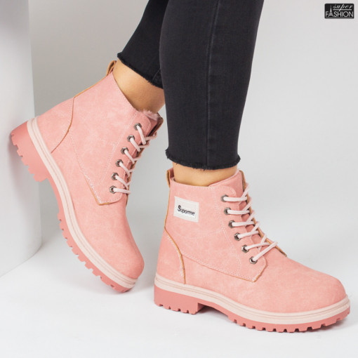 Ghete îmblănite ''Meek GK-06 Pink''