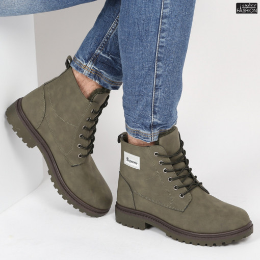 Ghete îmblănite ''Meek GK-07 Green''