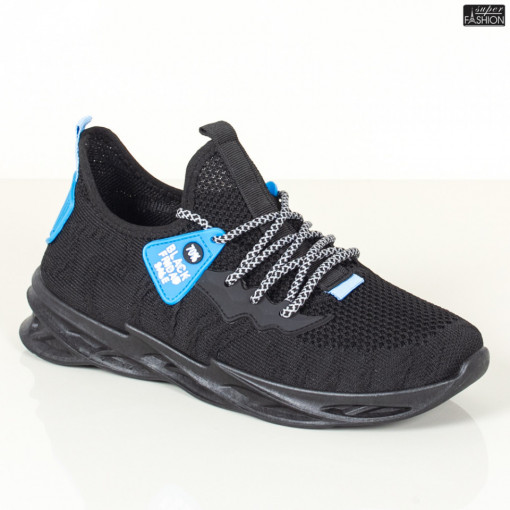 Pantofi Sport "ALD Fashion HQ-118-147 Black W. Blue''