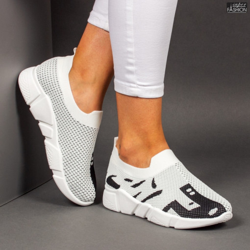 Pantofi sport ''Start 2102 White Black''