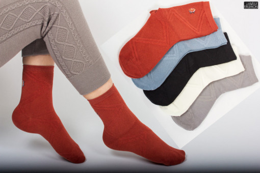 Sosete Dama, marime unica 36-41 "Super Socks Fashion BM05"